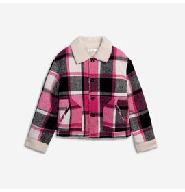 Μπουφάν " CHECKERED PINK"