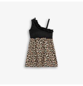 Φόρεμα" BLACK ANIMAL PRINT"