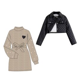 Φόρεμα "DRESS AND JACKET"