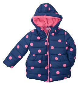 Μπουφάν"PINK POLKA DOT"