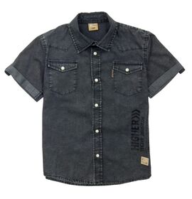 Πουκάμισο "HIGHER BLACK DENIM"