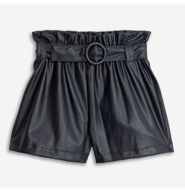 Σορτς "BLACK LEATHERETTE"