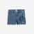 Σορτς"LIGHT BLUE FLOWER DENIM"