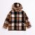 Ζακέτα "CHECKERED BROWN"
