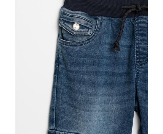Παντελόνι "DENIM CARGO BLUE"