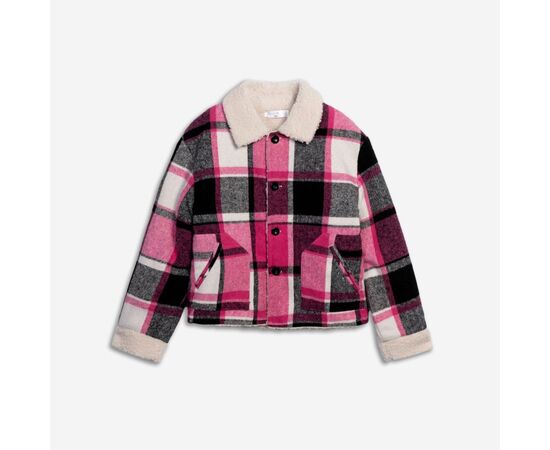 Μπουφάν " CHECKERED PINK"