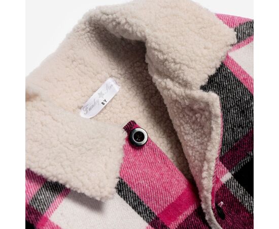 Μπουφάν " CHECKERED PINK"