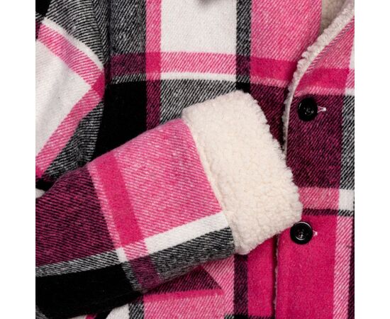 Μπουφάν " CHECKERED PINK"