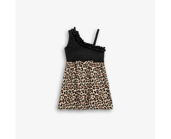 Φόρεμα" BLACK ANIMAL PRINT"
