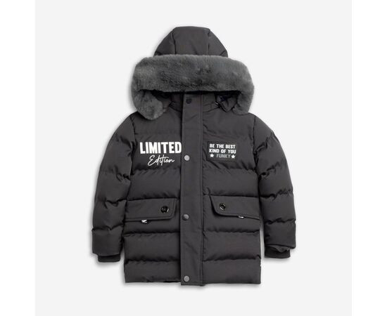 Μπουφάν "LIMITED  GREY"