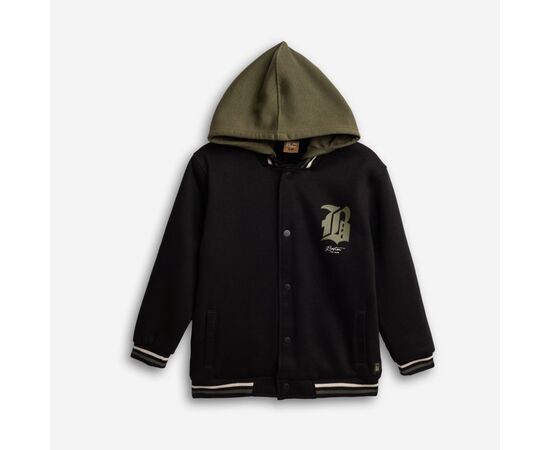 Ζακέτα "BLACK AND OLIVE"