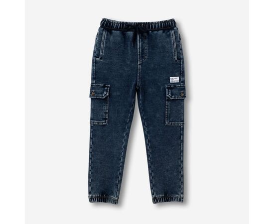Παντελόνι "BLUE-DENIM CARGO"