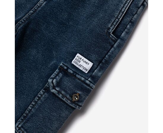 Παντελόνι "BLUE-DENIM CARGO"