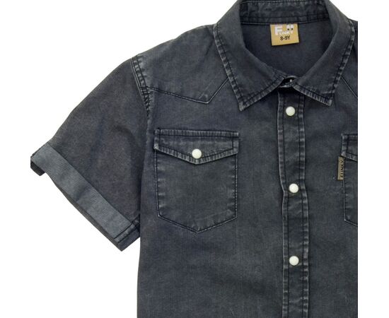 Πουκάμισο "HIGHER BLACK DENIM"