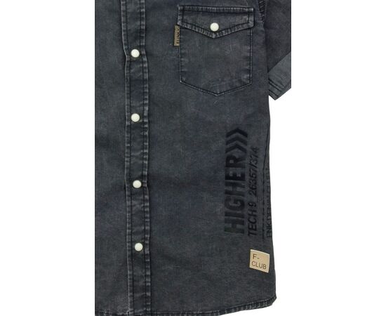 Πουκάμισο "HIGHER BLACK DENIM"