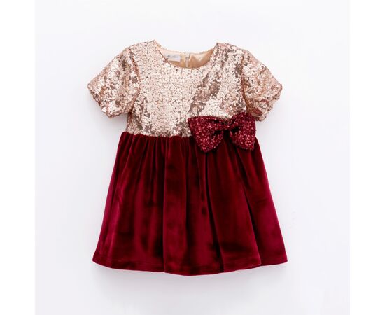 Φόρεμα"SHINY DARK RED"