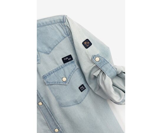 Πουκάμισο "LIGHT BLUE DENIM"