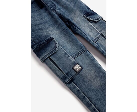 Παντελόνι " BLUE CARGO JEANS"