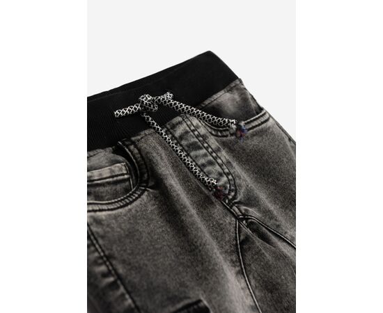 Παντελόνι "BLACK-DENIM CARGO"